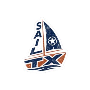 Sail Texas - Logo Sticker 3x3