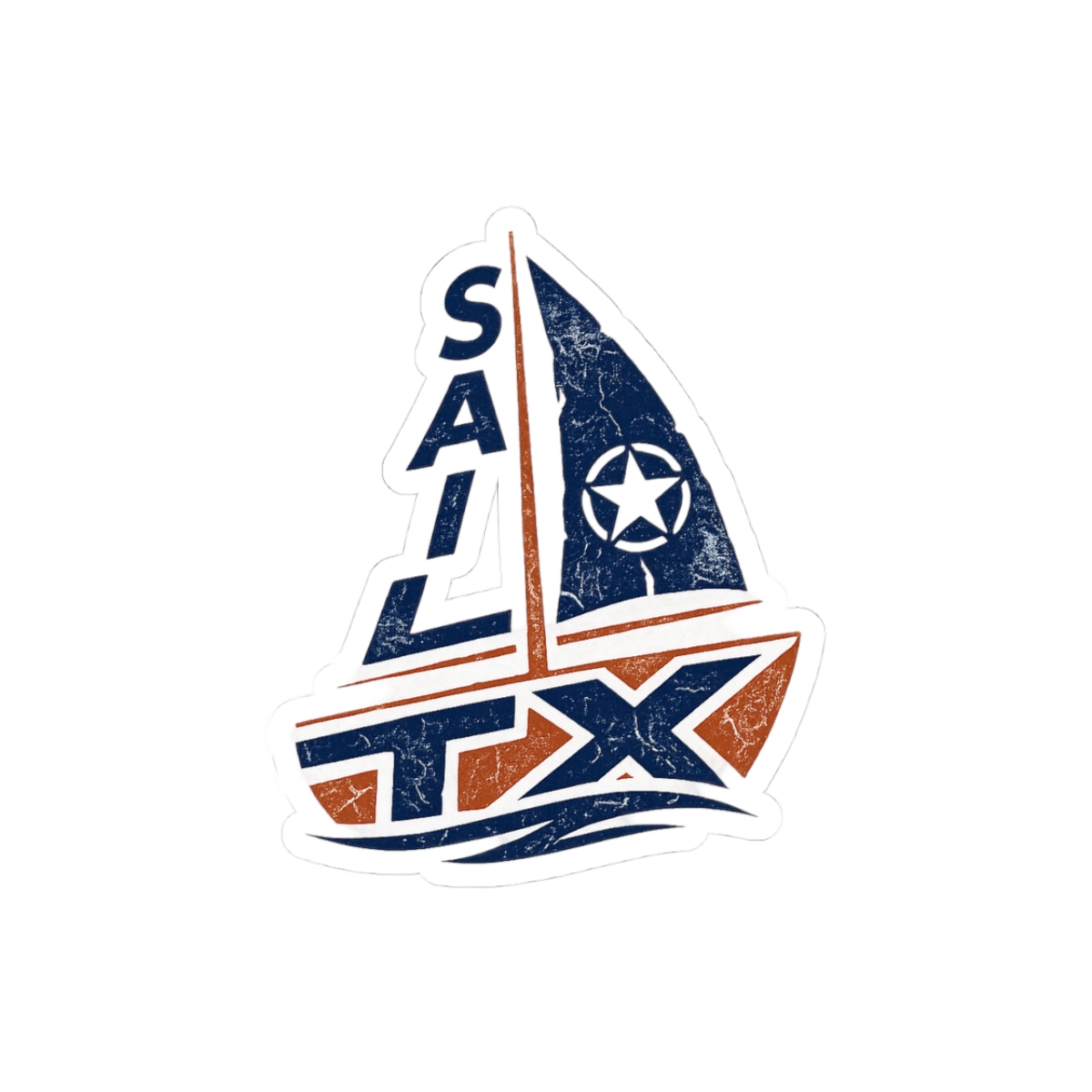 Sail Texas - Logo Sticker 3x3