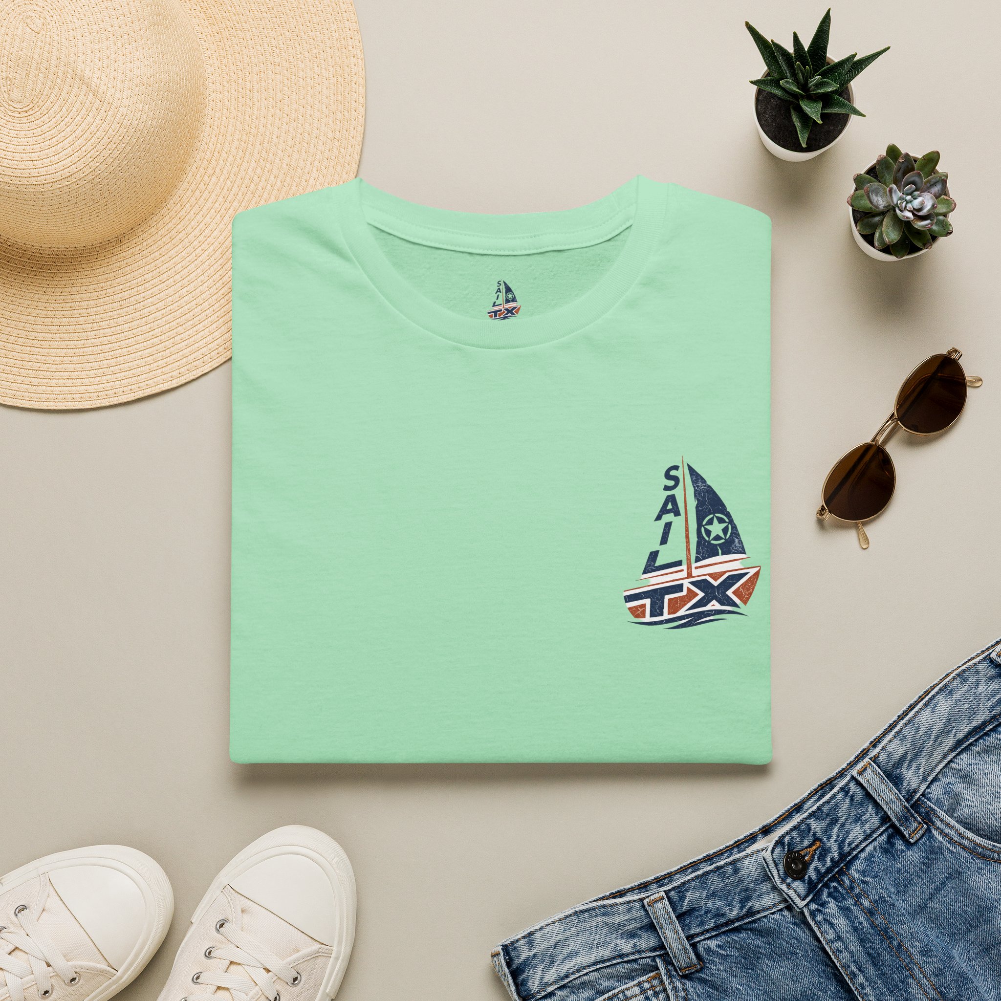 Sail Texas Logo T-Shirt - Image 25