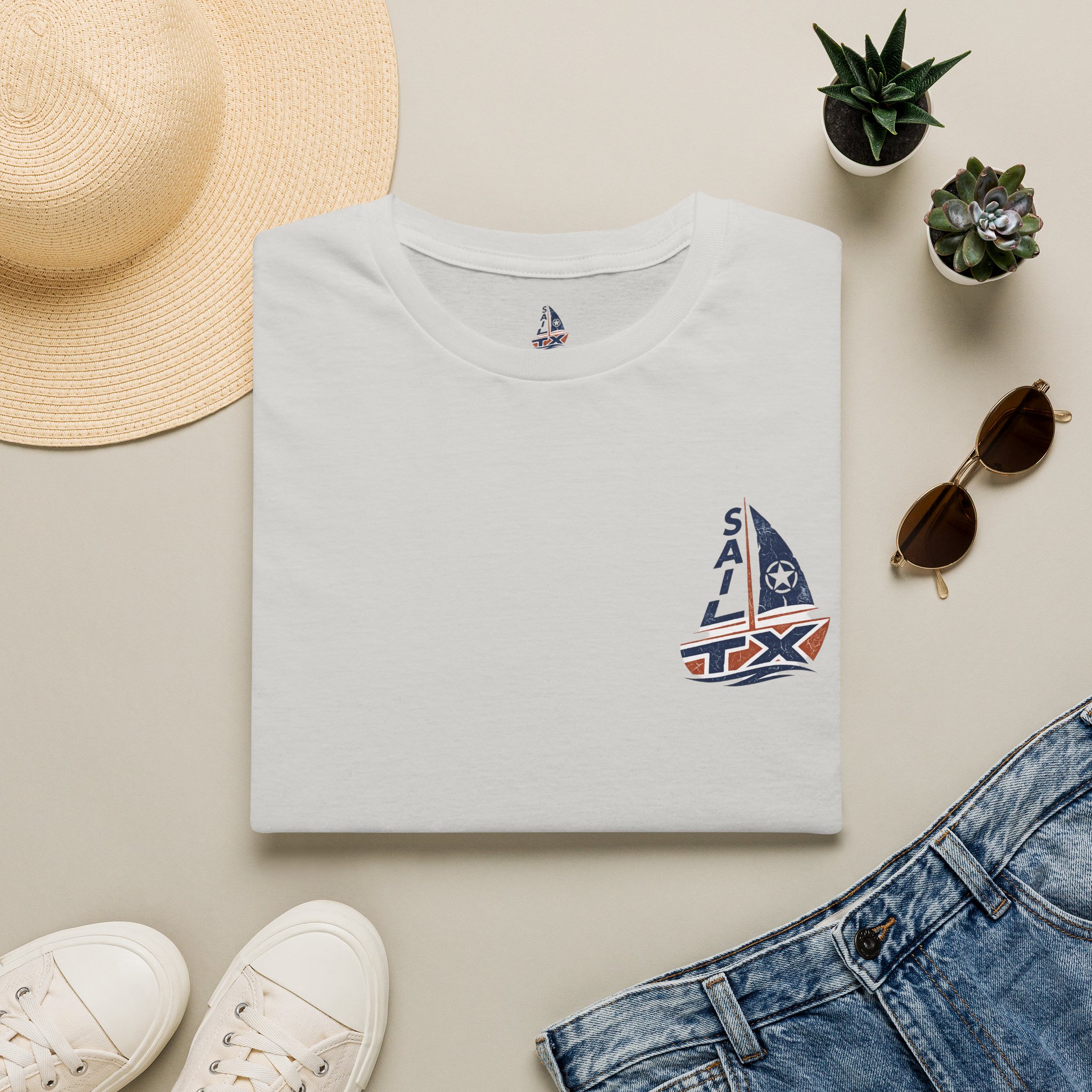 Sail Texas Logo T-Shirt - Image 9