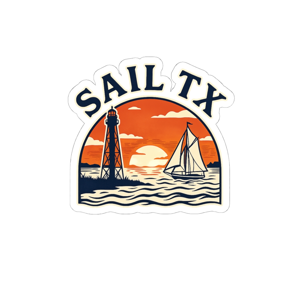 Sail Texas 2026 Sticker - Image 7