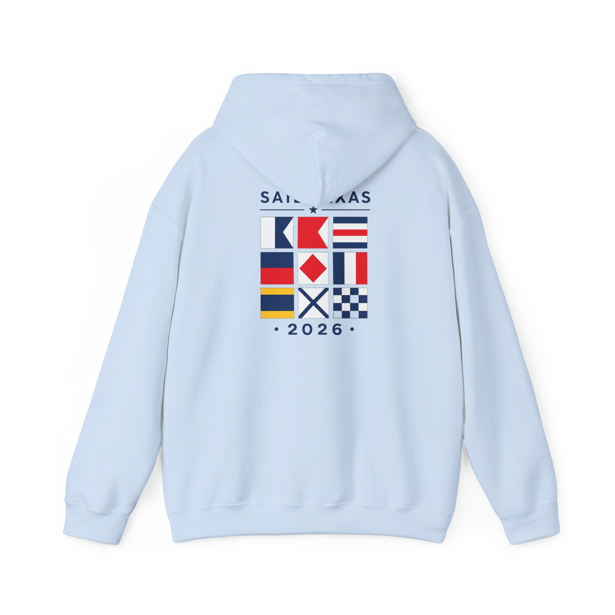 Sail TX 2026 Nautical Signal Flag Hoodie - Image 18