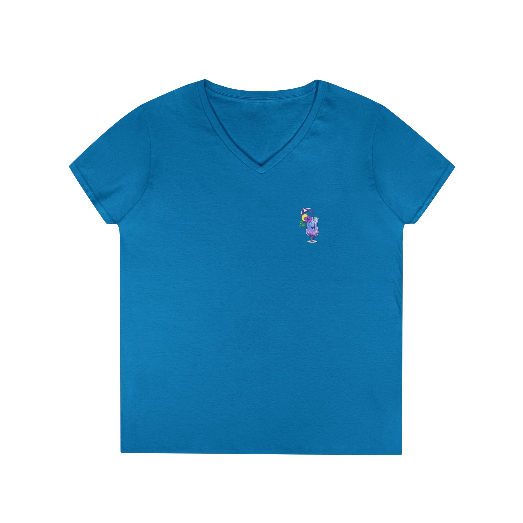 Sail Texas Tropical V-Neck Tee - Image 10