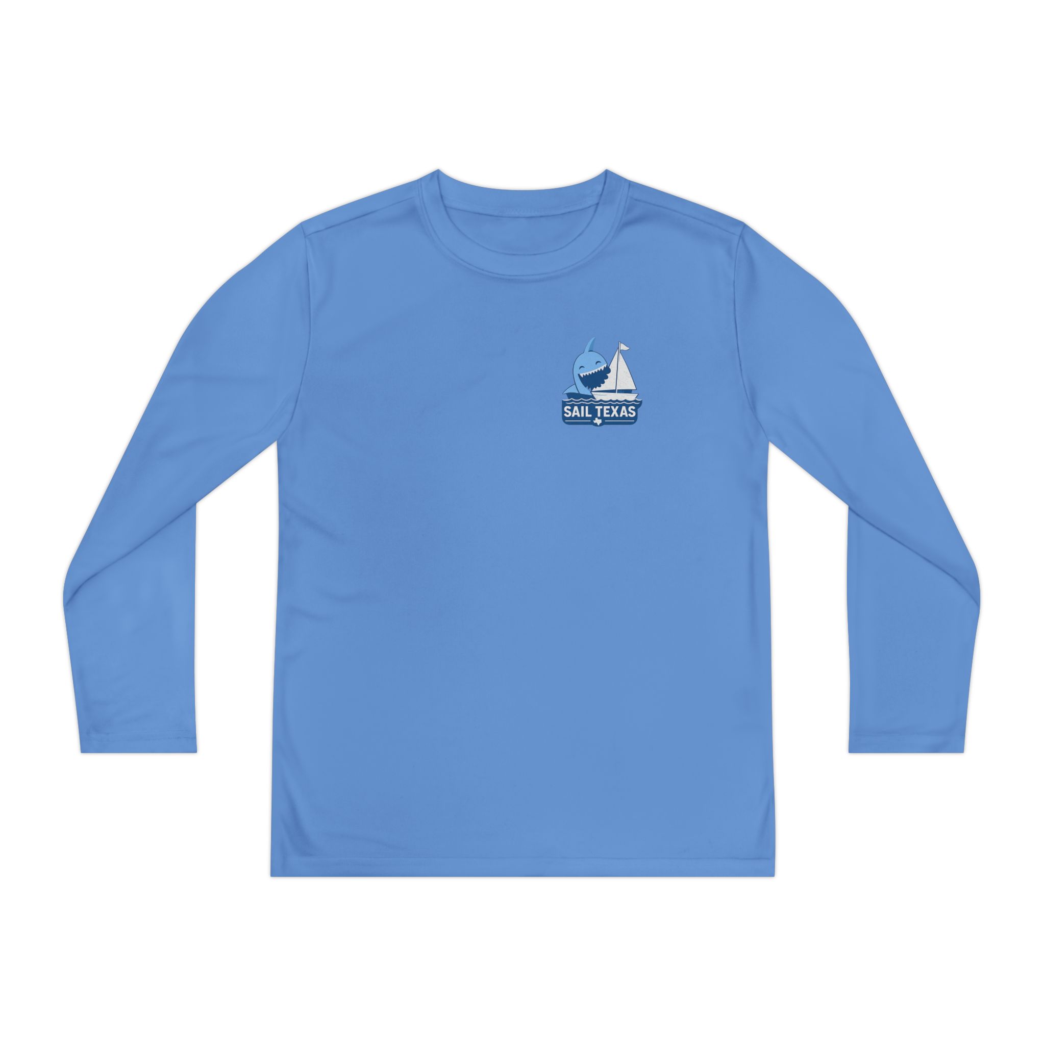 "Bruce" Sail Texas Shark Long-Sleeve Tee - Image 22