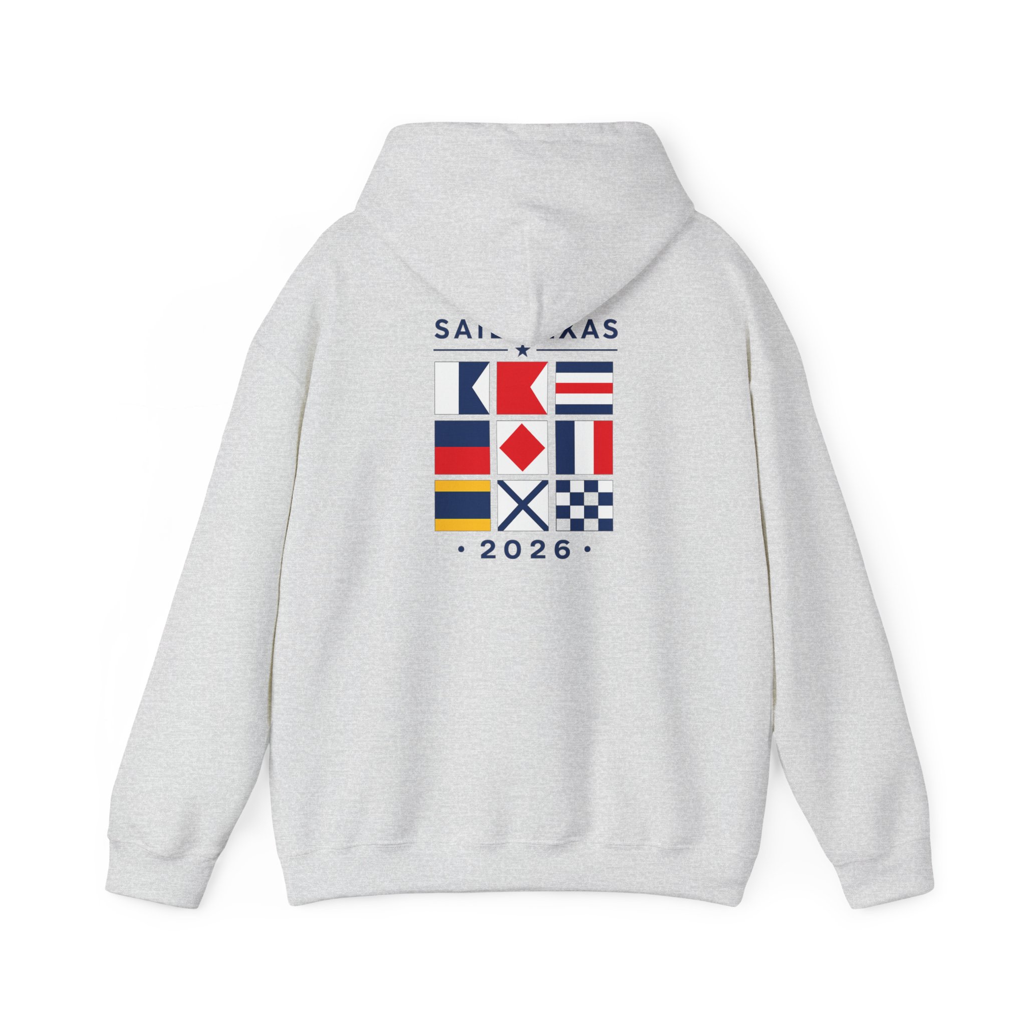Sail TX 2026 Nautical Signal Flag Hoodie - Image 10