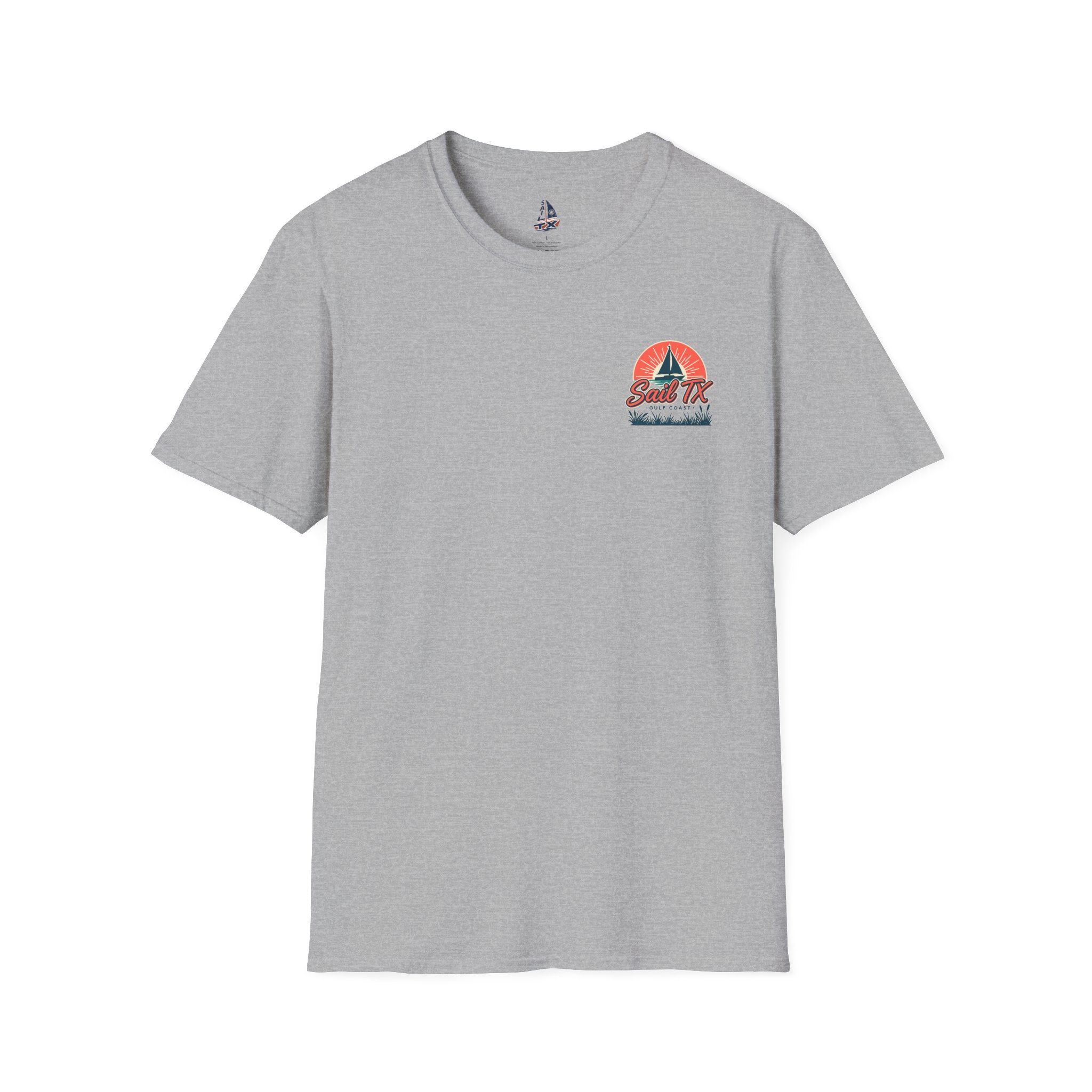 Sail TX T‑Shirt — Retro Sunset Sailboat Graphic - Image 10