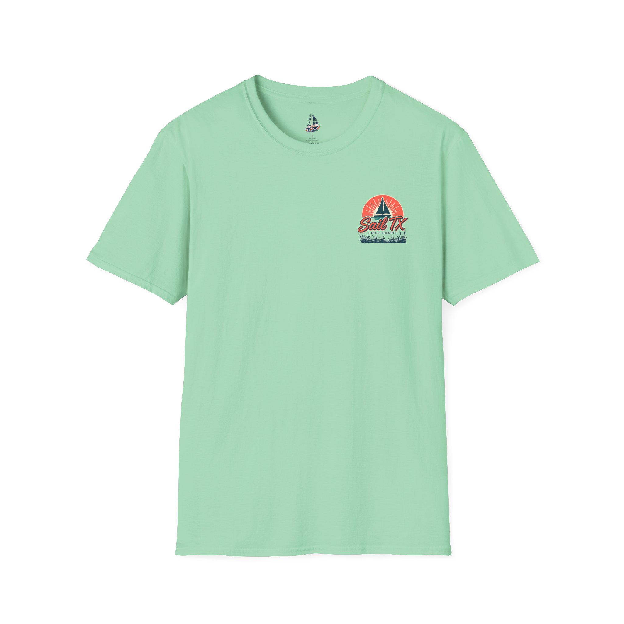 Sail TX T‑Shirt — Retro Sunset Sailboat Graphic - Image 14
