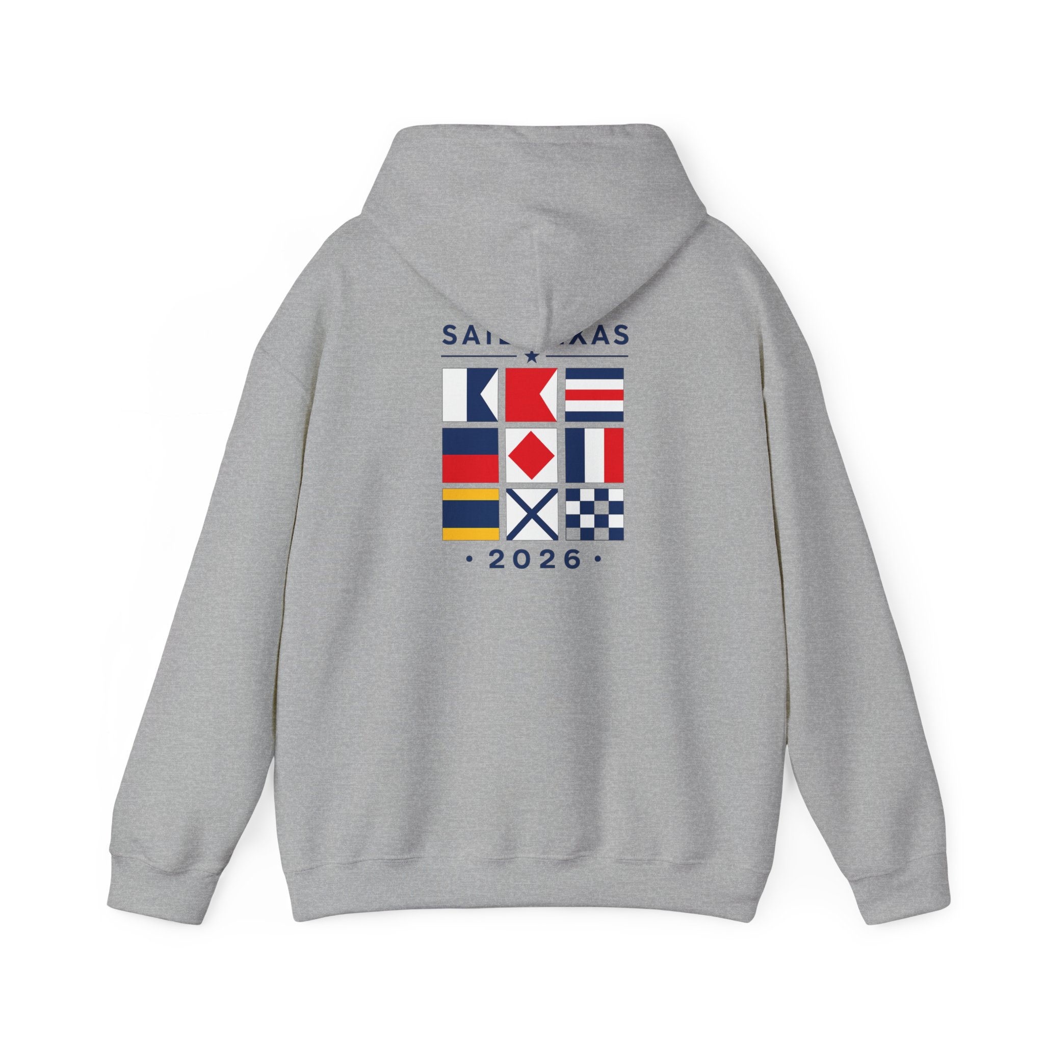 Sail TX 2026 Nautical Signal Flag Hoodie - Image 14