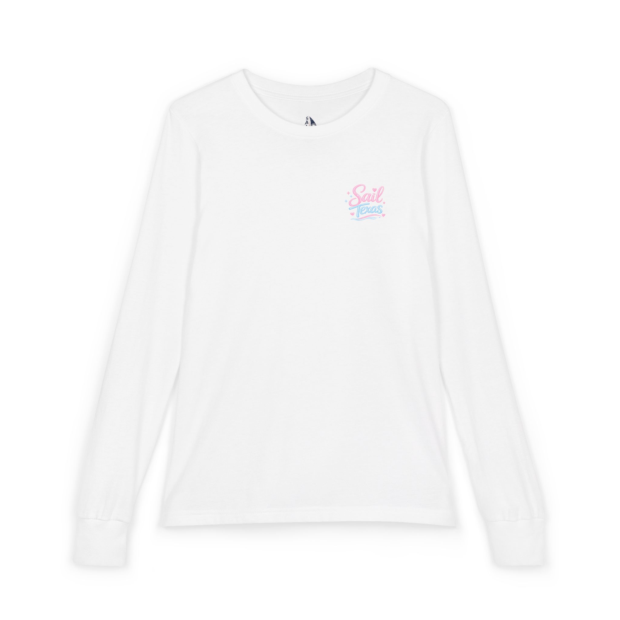 "Skye" Girls Sail Texas Unicorn Long-Sleeve Tee - Image 3