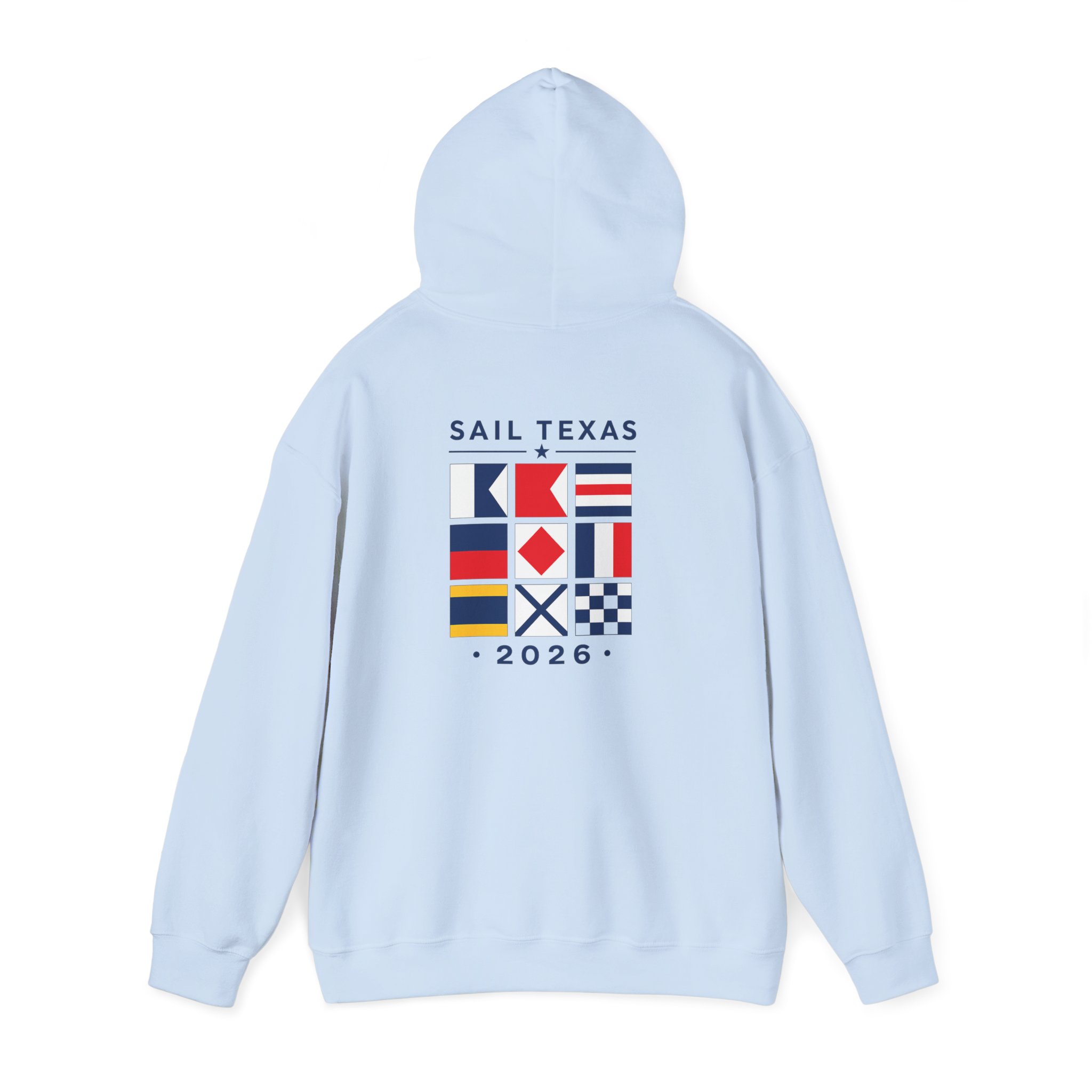 Sail TX 2026 Nautical Signal Flag Hoodie - Image 19
