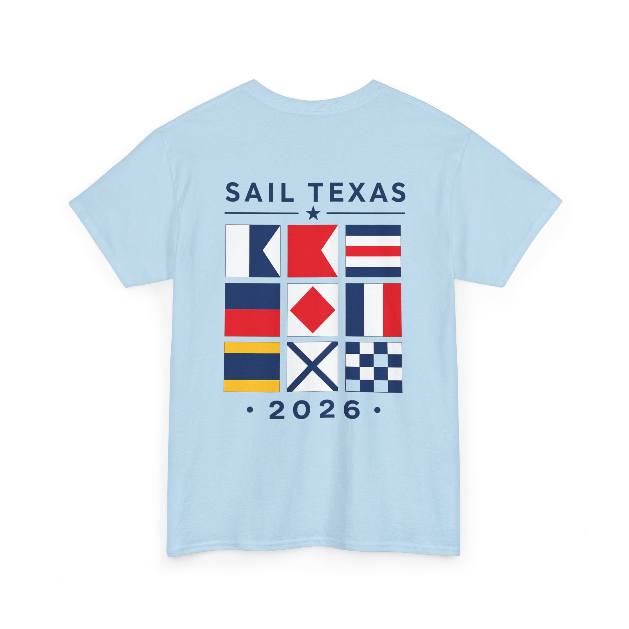 Sail TX 2026 Nautical Signal Flag T-Shirt - Image 36