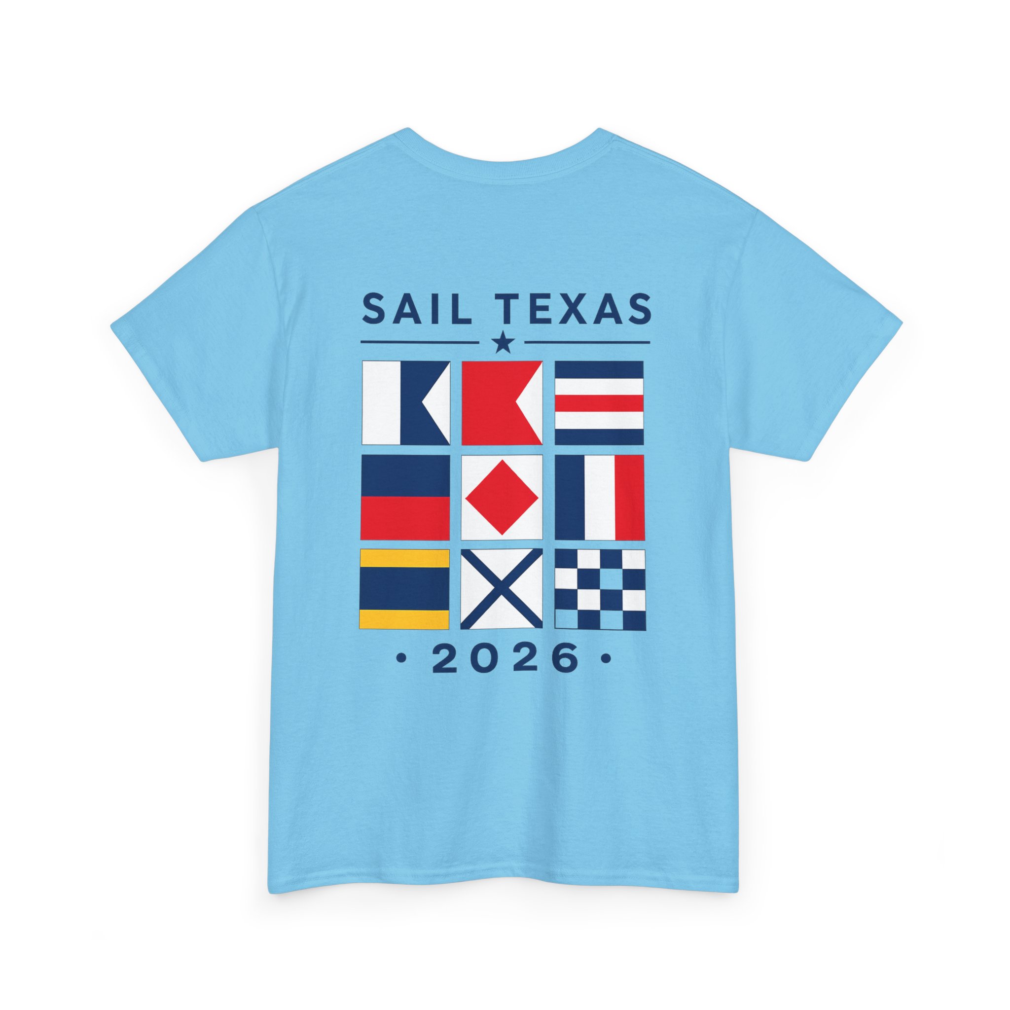 Sail TX 2026 Nautical Signal Flag T-Shirt - Image 32