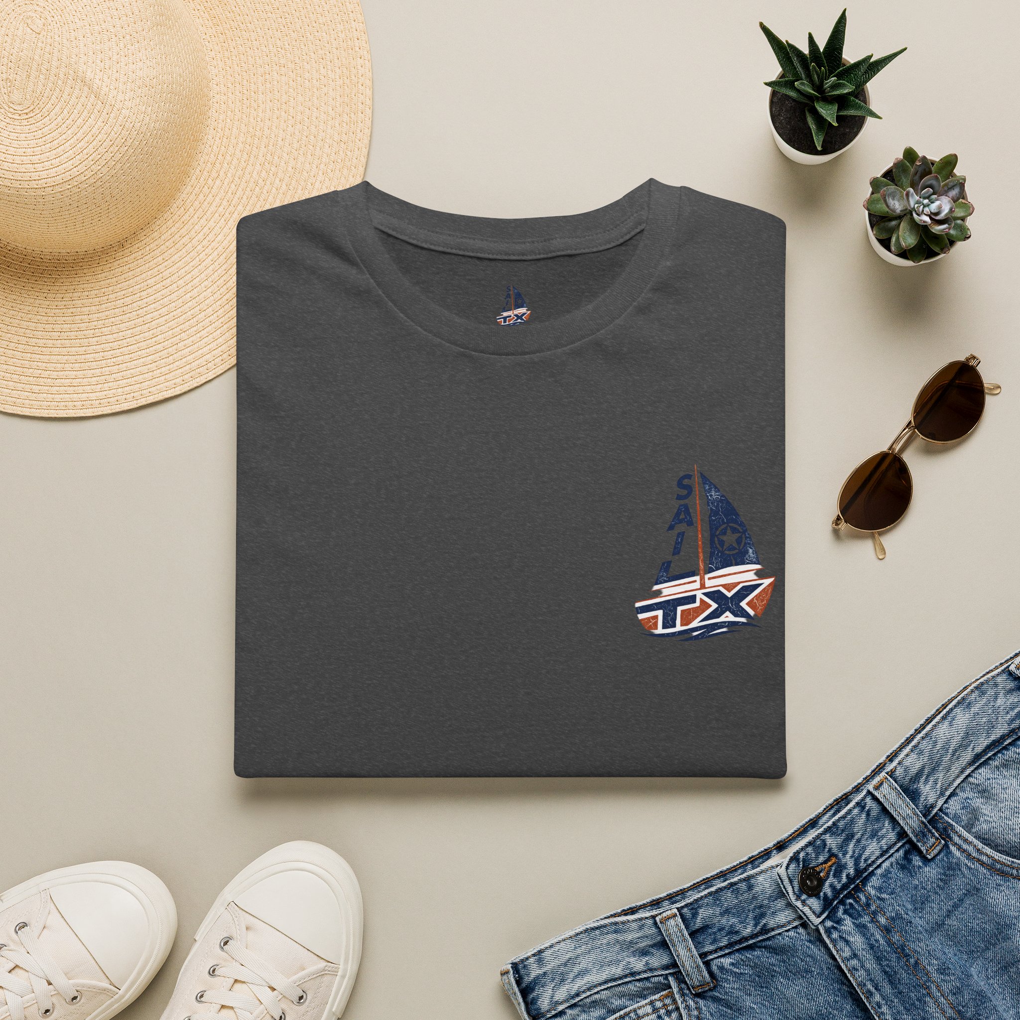 Sail Texas Logo T-Shirt - Image 33