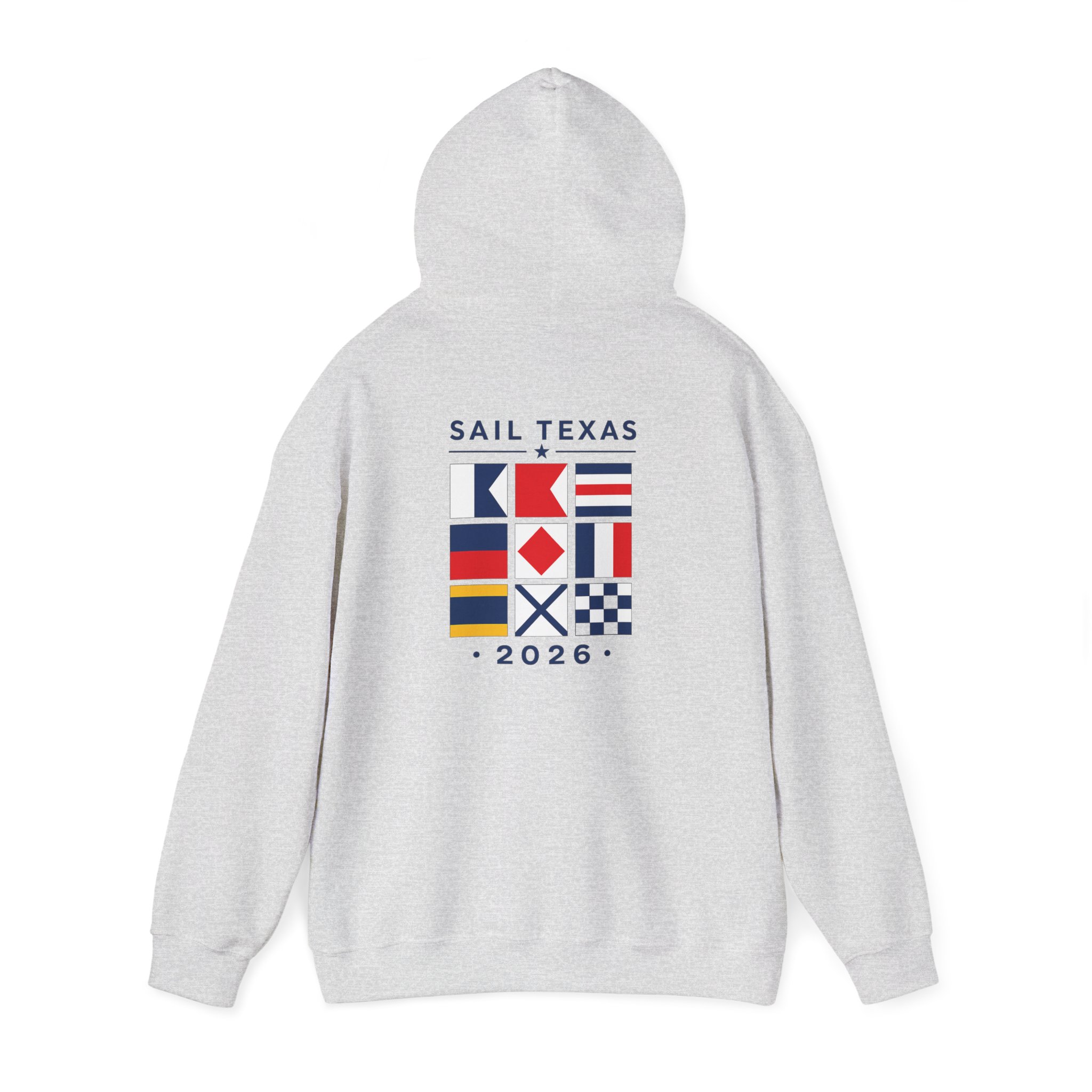 Sail TX 2026 Nautical Signal Flag Hoodie - Image 11