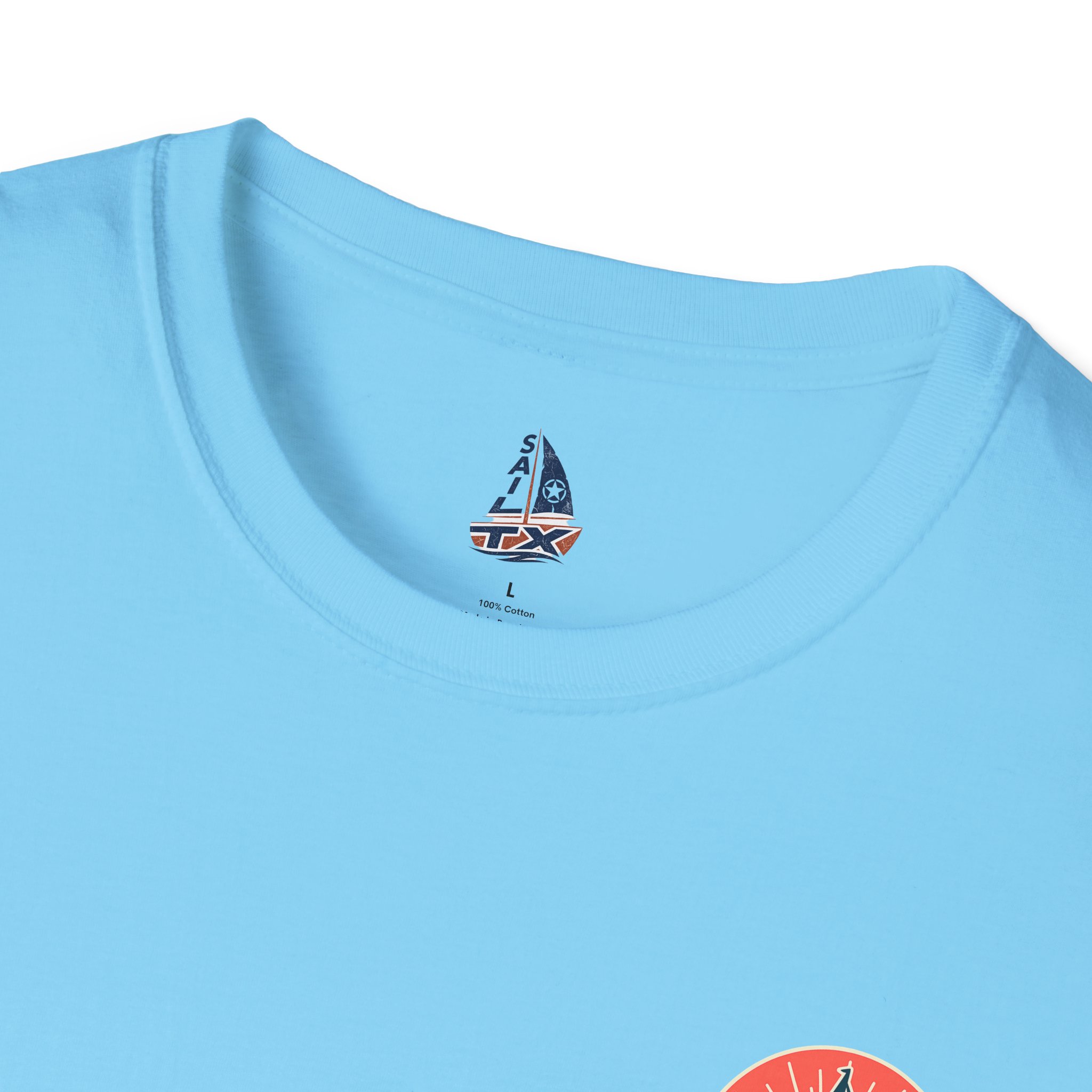 Sail TX T‑Shirt — Retro Sunset Sailboat Graphic - Image 24