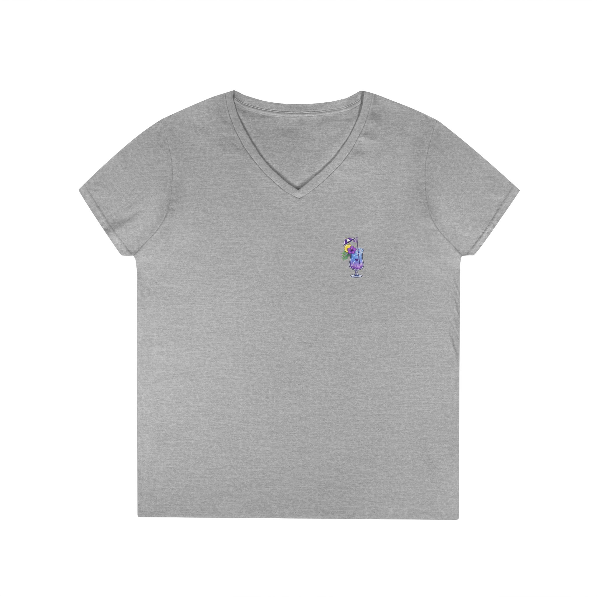 Sail Texas Tropical V-Neck Tee - Image 4