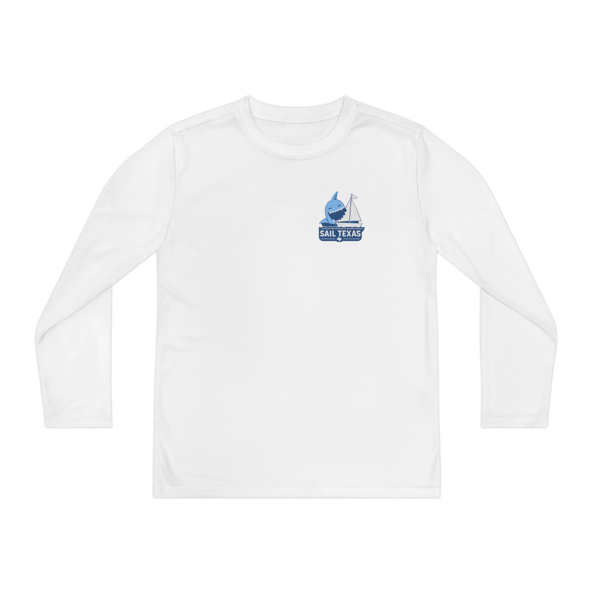 "Bruce" Sail Texas Shark Long-Sleeve Tee