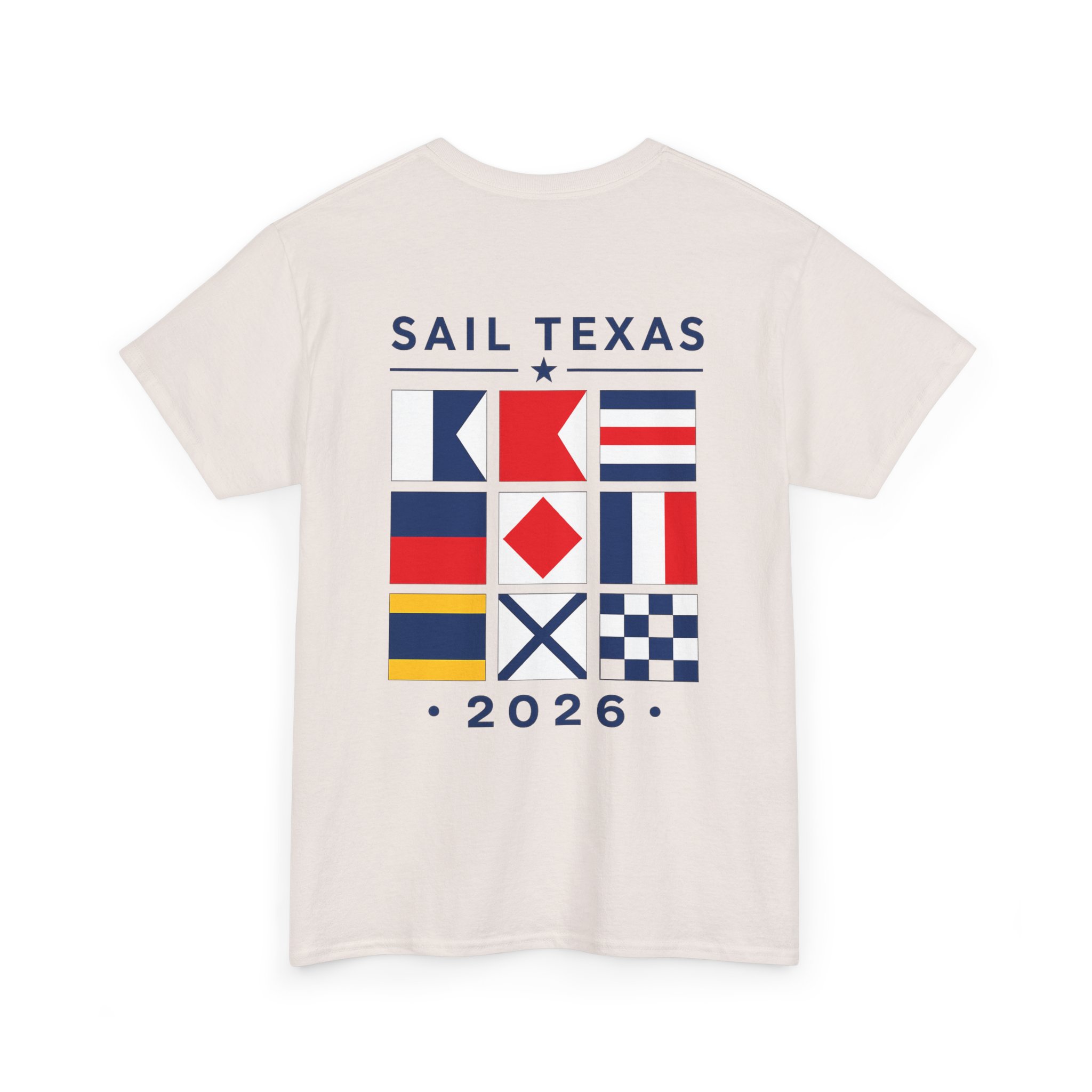 Sail TX 2026 Nautical Signal Flag T-Shirt - Image 12