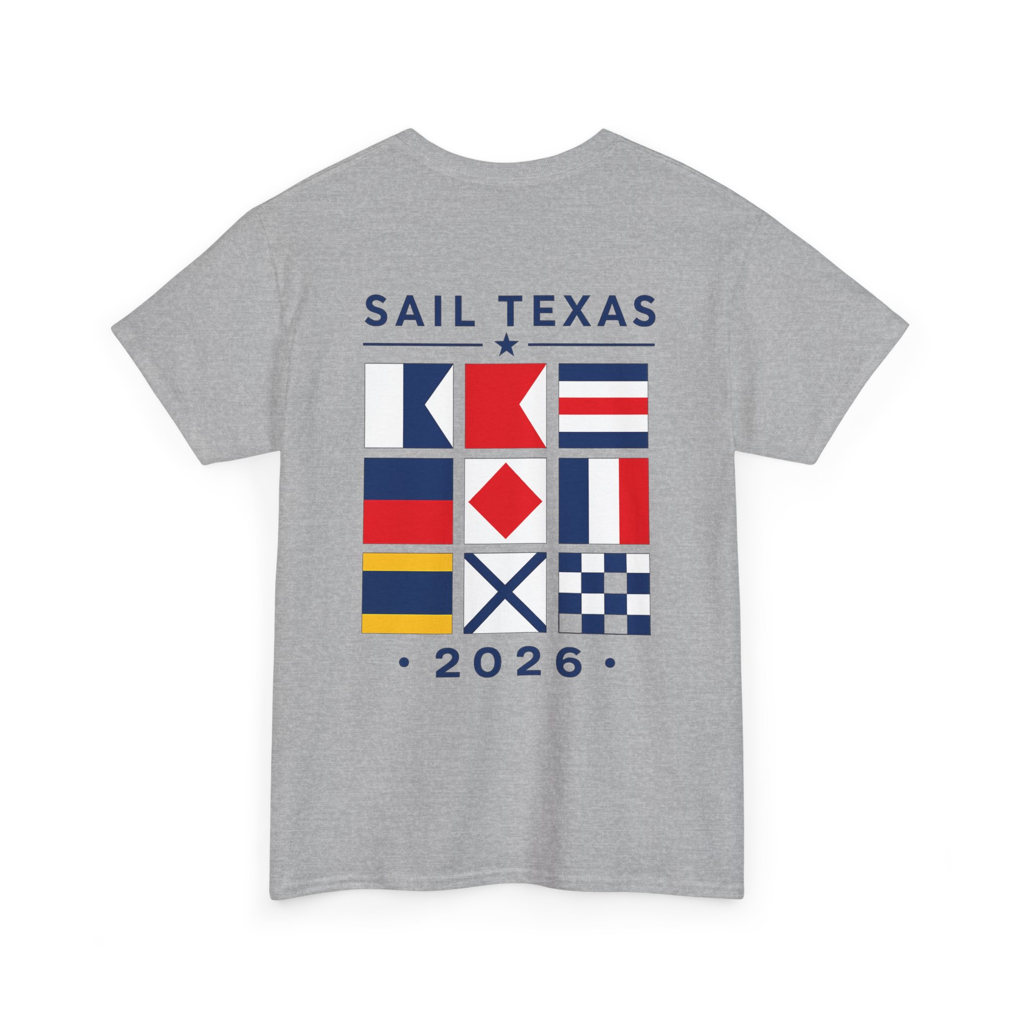 Sail TX 2026 Nautical Signal Flag T-Shirt - Image 16