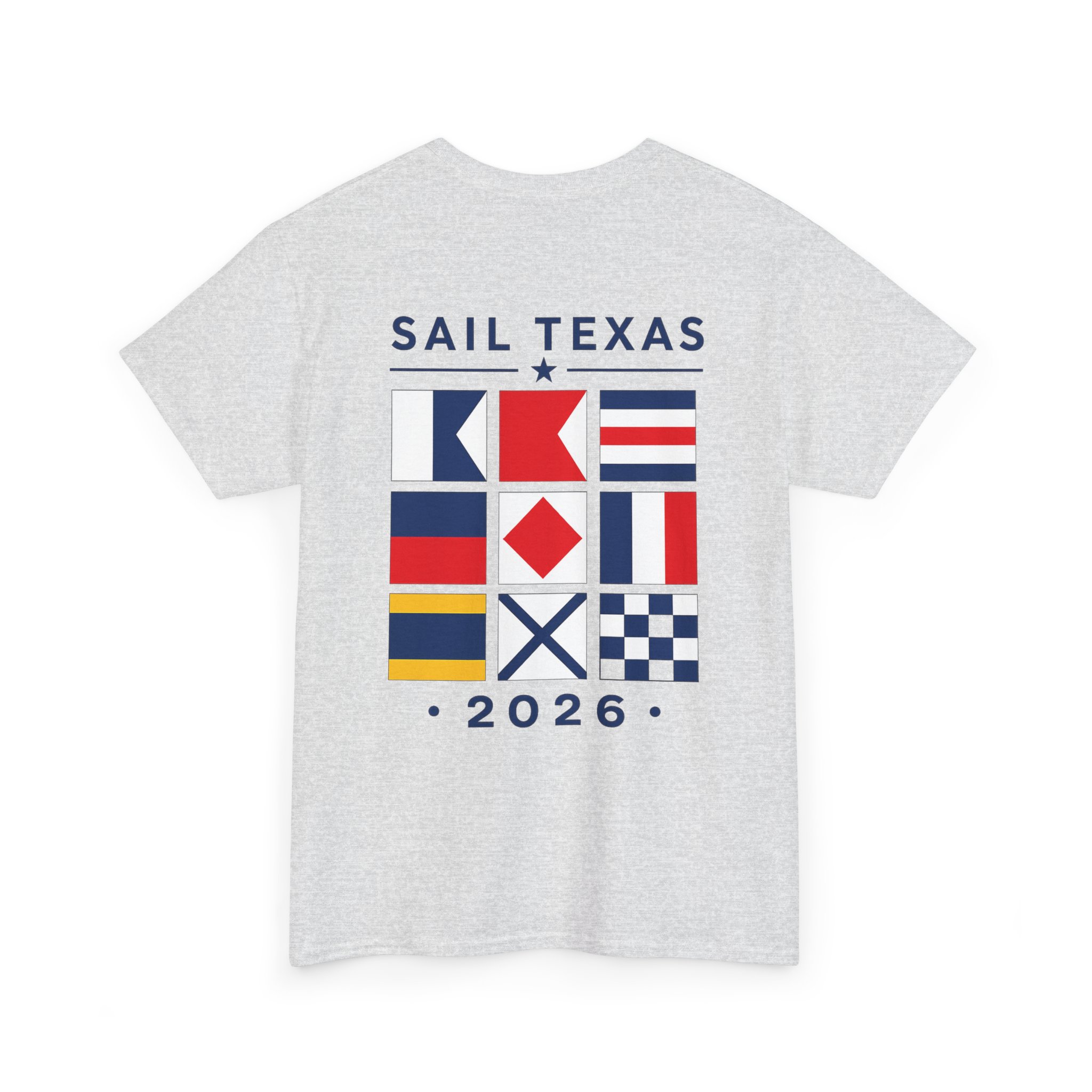 Sail TX 2026 Nautical Signal Flag T-Shirt - Image 4