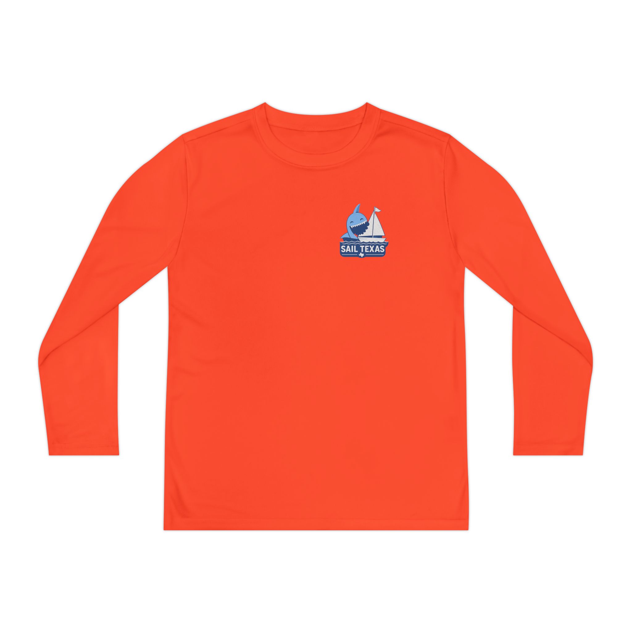 "Bruce" Sail Texas Shark Long-Sleeve Tee - Image 7