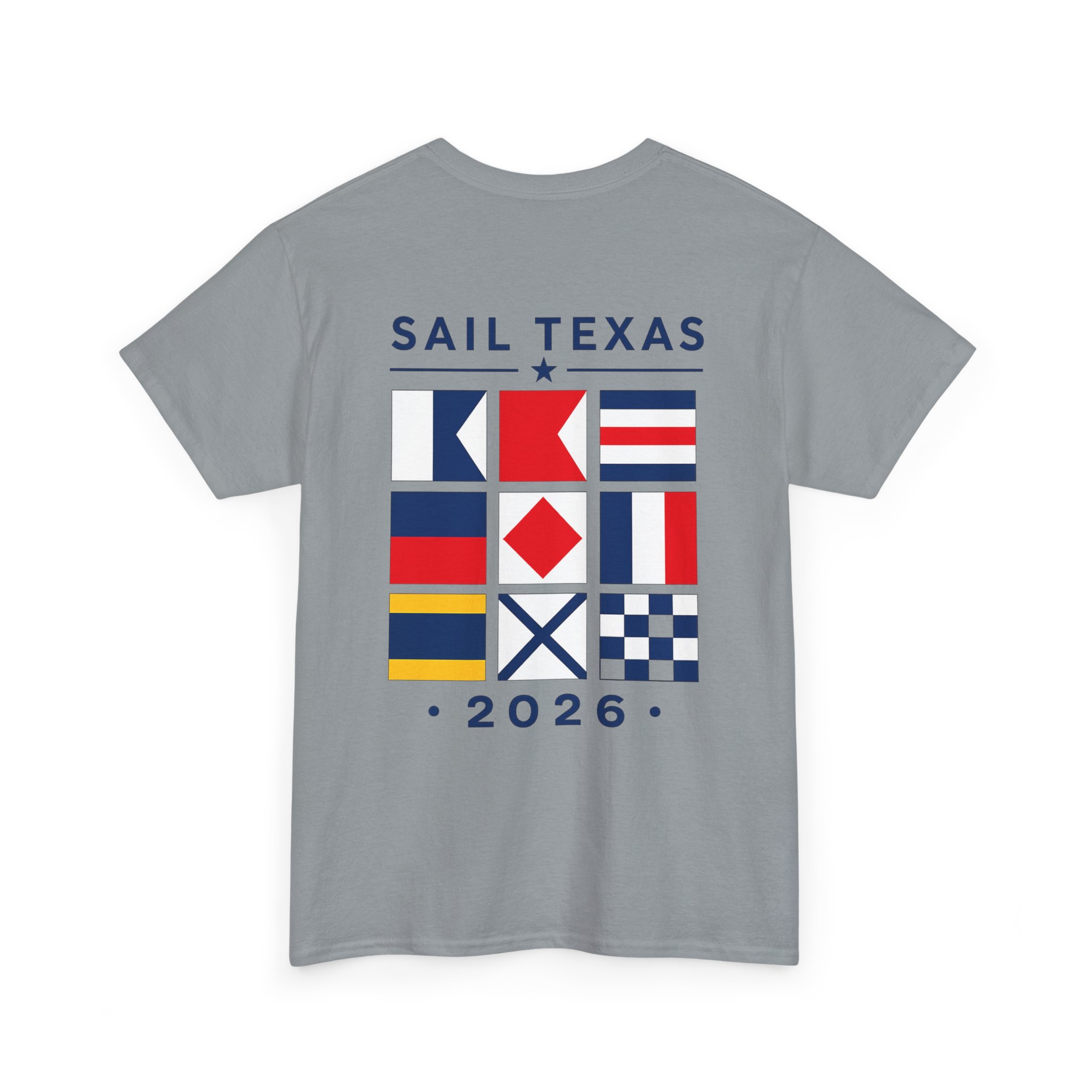 Sail TX 2026 Nautical Signal Flag T-Shirt - Image 24