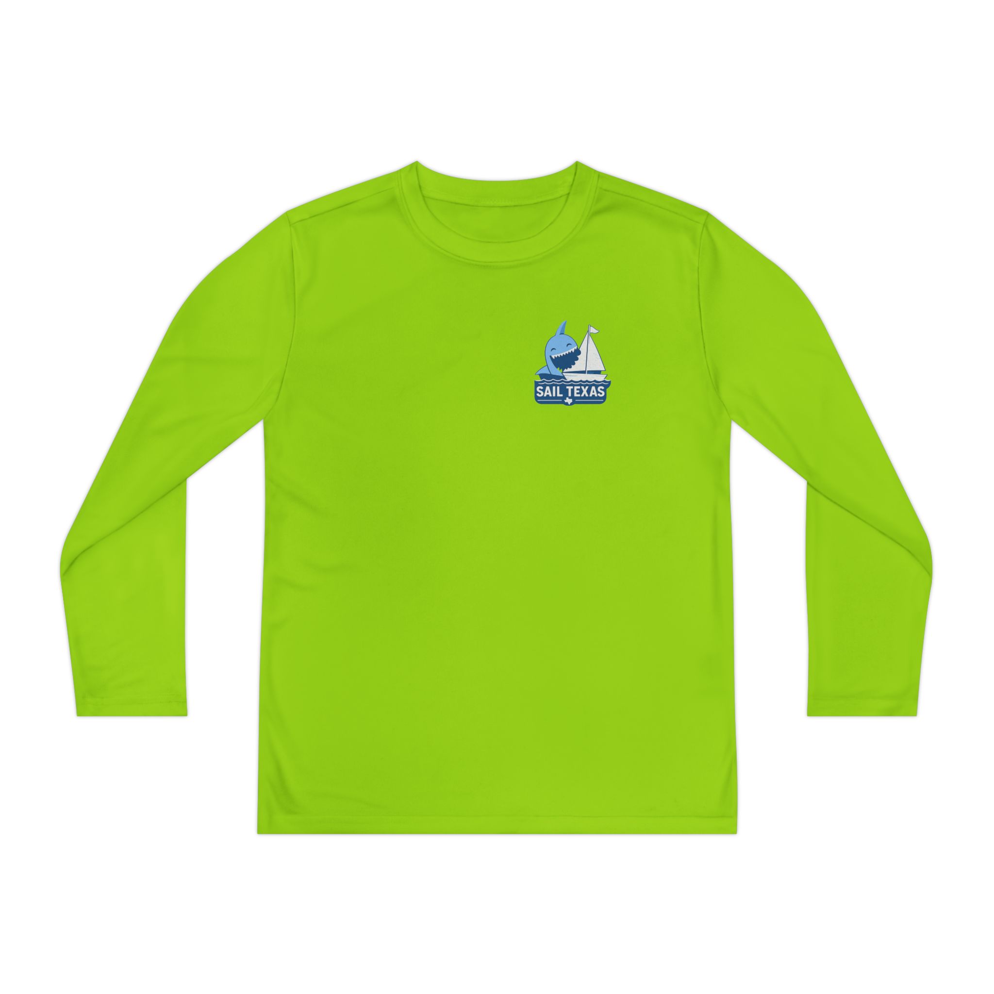"Bruce" Sail Texas Shark Long-Sleeve Tee - Image 16