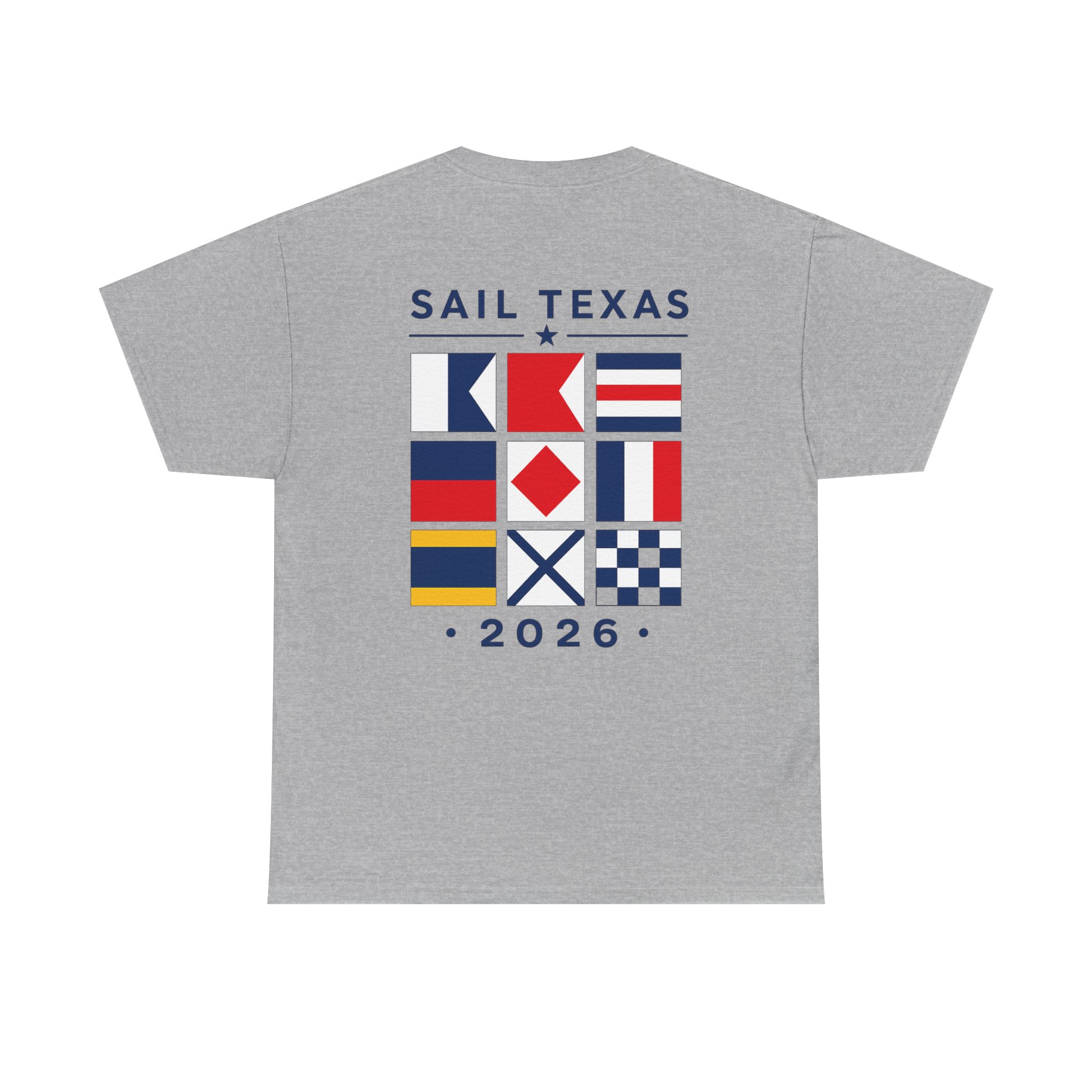 Sail TX 2026 Nautical Signal Flag T-Shirt - Image 14