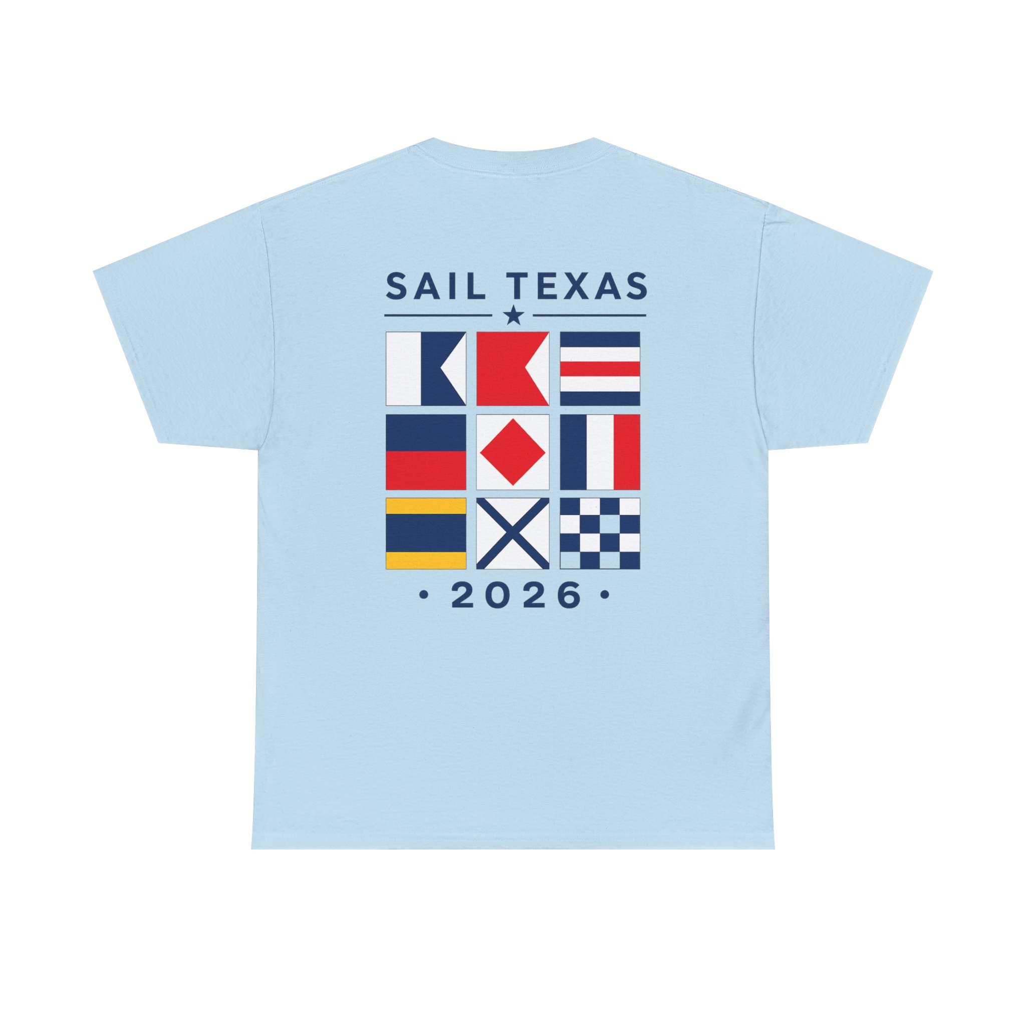 Sail TX 2026 Nautical Signal Flag T-Shirt - Image 34