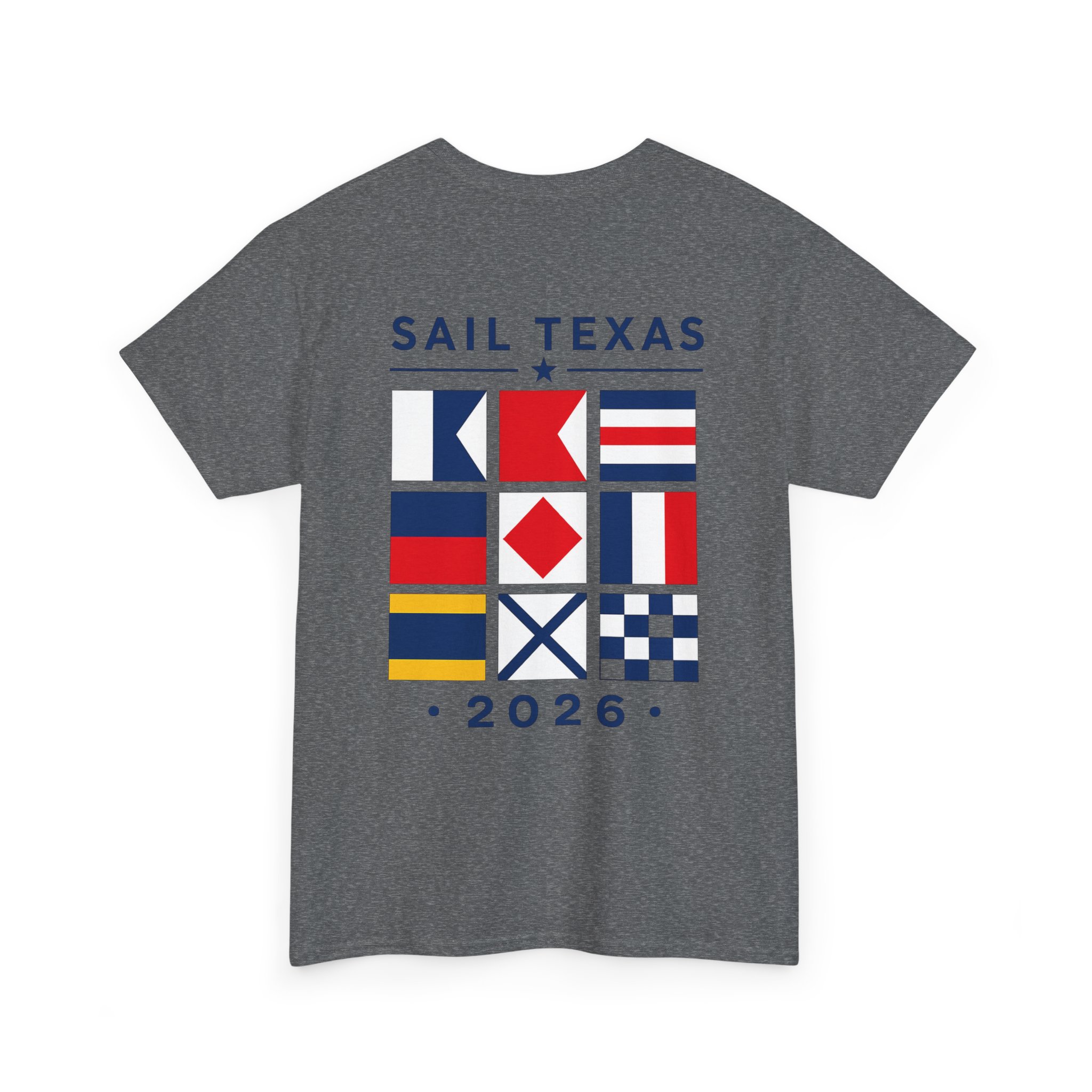Sail TX 2026 Nautical Signal Flag T-Shirt - Image 28