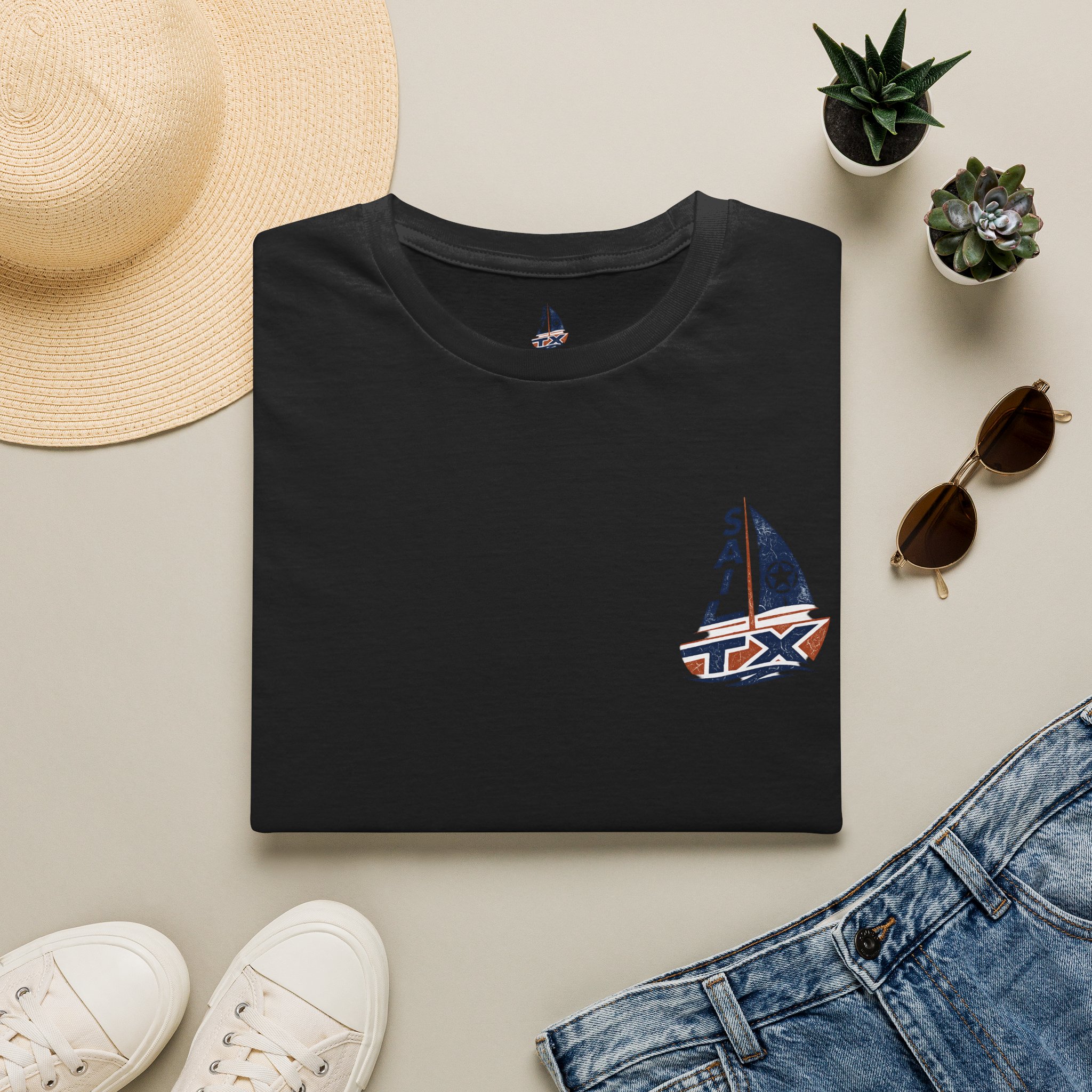 Sail Texas Logo T-Shirt - Image 5